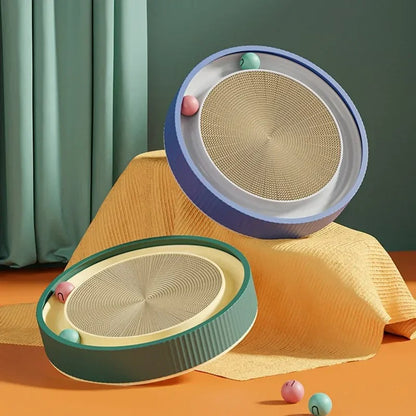 Cat Scratcher Toy Rolling Ball Tracks 1