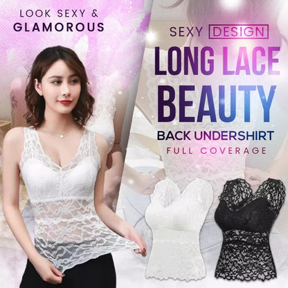 Long Lace Beauty Back Undershirt 1