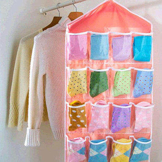 HANGING ORGANISER UNDERWEAR STORAGE BAG 1