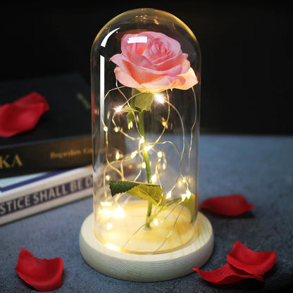 LED Enchanted Galaxy Sparkly Rose 1