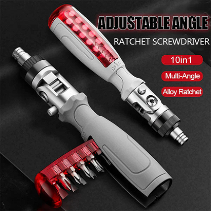 10 in 1 Multi-Angle Ratchet Screwdriver 1