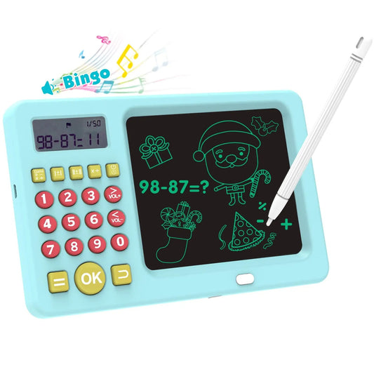 Magic LCD Writing Tablet with Math Games & Sound 1