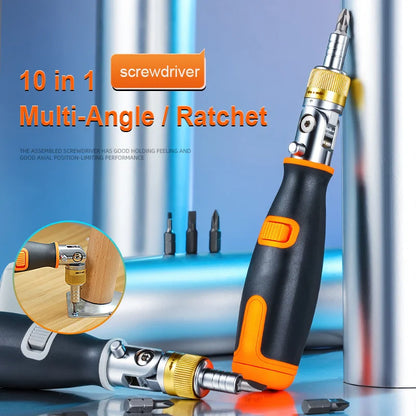 Universal Two Way joint Ratchet screwdriver 1