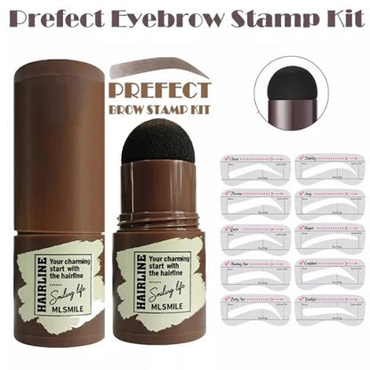 Prefect EyeBrow Stamp +6 Brow stencils 1