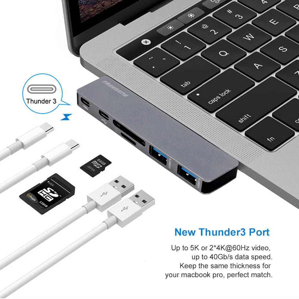 Multiport  USB-C Hub for  MacBook Pro 1