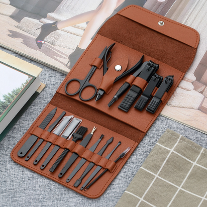 16PCS Stainless Steel Nail Clippers Kit 1