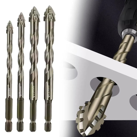 High-Performance Titanium-Coated Drill  5PCS 1