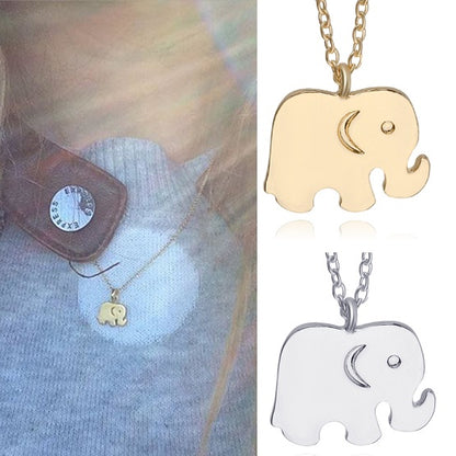 Good Luck Elephant Pendant Necklace 1