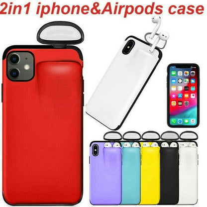 2 in1 AirPods IPhone Case 1