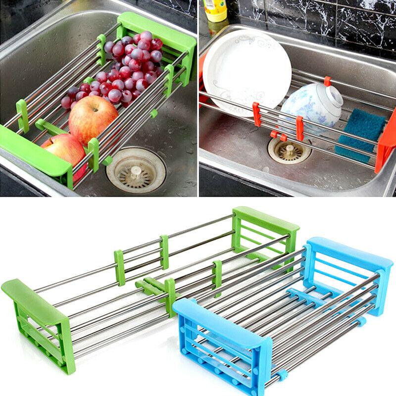 Kitchen Telescopic Drainer Rack 1
