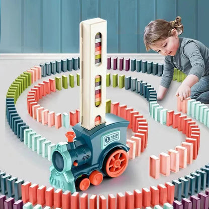 Montessori Automatic Dominos Stacking Toys 1