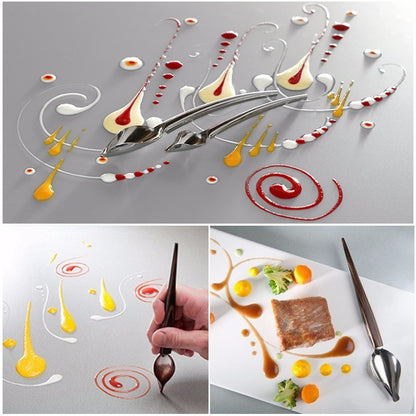 Dessert Decorating Pencil Spoon 1