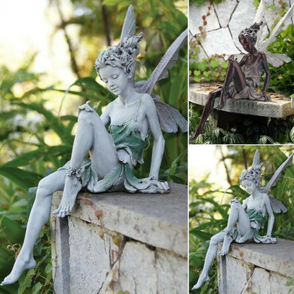 Sitting Fairy Statue 1
