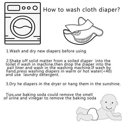 Soft Reusable Pocket Diaper 1