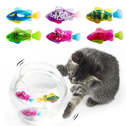 Cat Interactive Swimming Electric Fish Toy 1