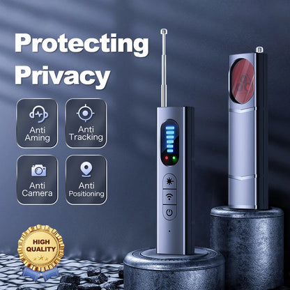 Multi-Mode Anti-Spy Detector – Hidden Camera, GPS & RF Bug Sweeper 1