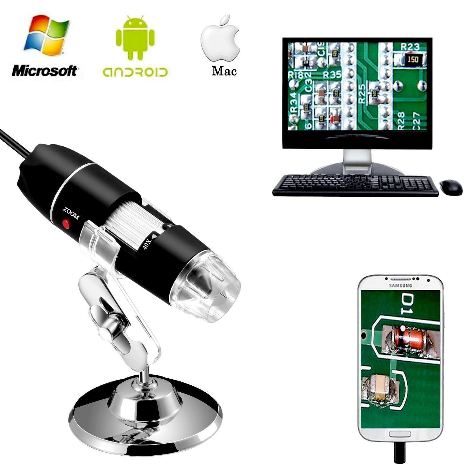 1000x Zoom USB Microscope Camera 1