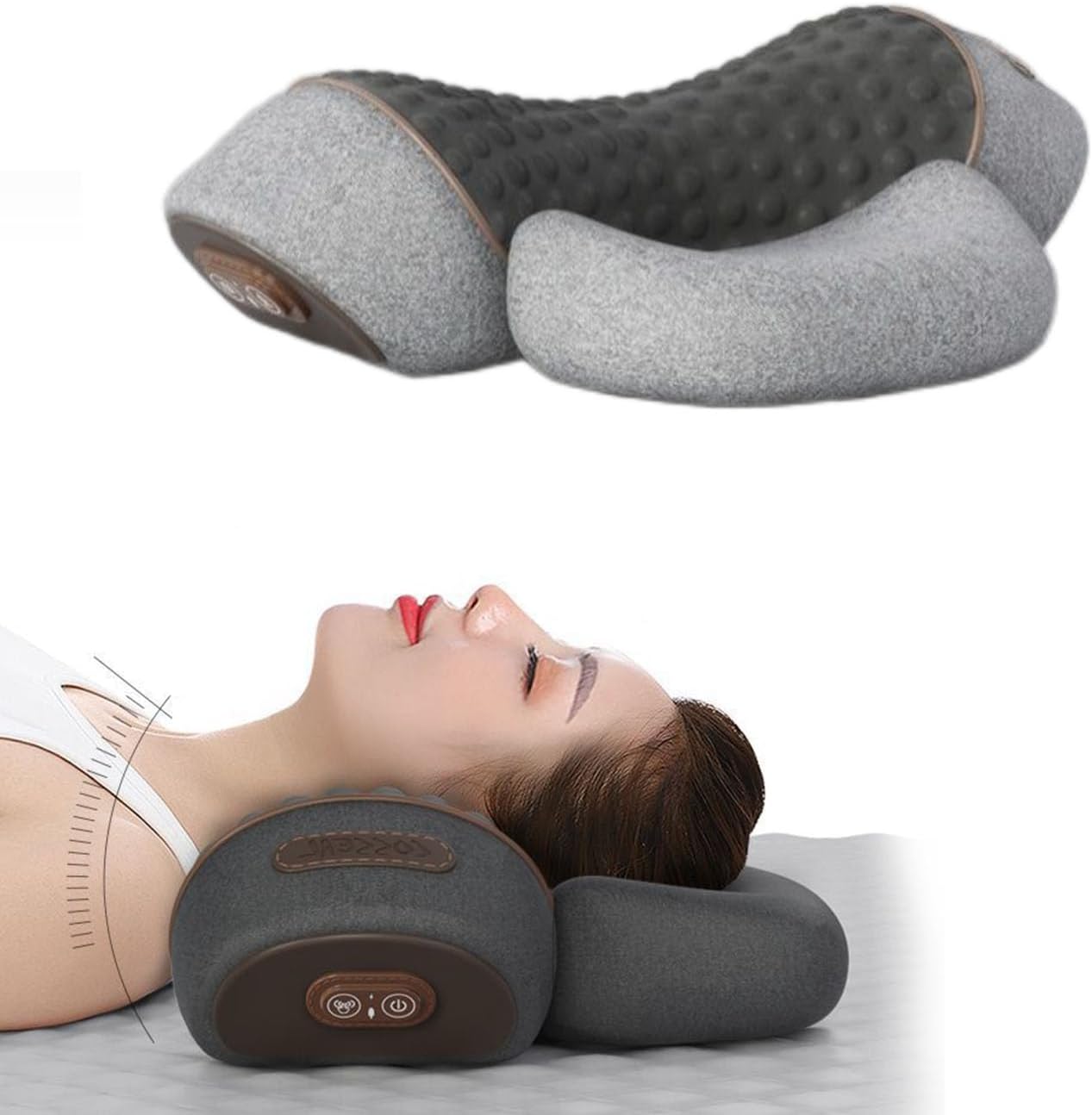 Electric Vibration Massager Cervical Pillow 1