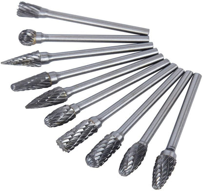 Metal Polishing Cut Carbide Rotary Set 1