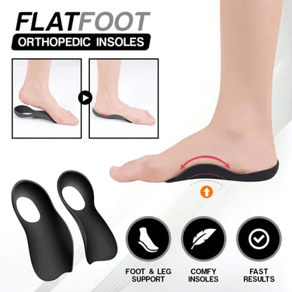 Flat Foot Orthopedic Insoles 1