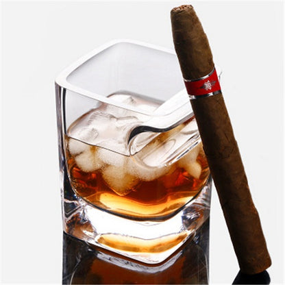 Cigar Holder Wine Glass 1