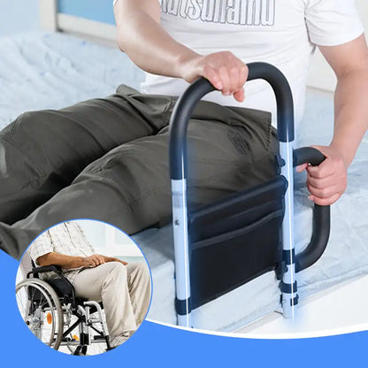 Bed Assist Rail – Safety Guard with Storage Pocket 1