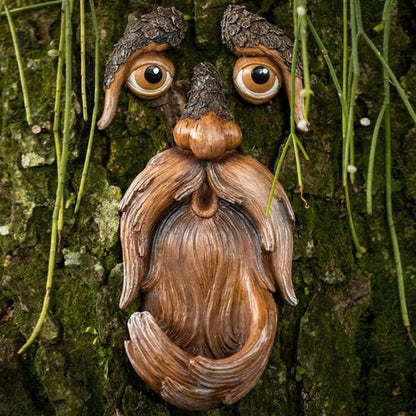 Tree Face Bird Feeder 1