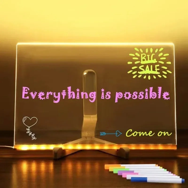 Kids’ LED Glow Message Board 1