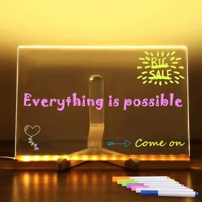 Kids’ LED Glow Message Board 1