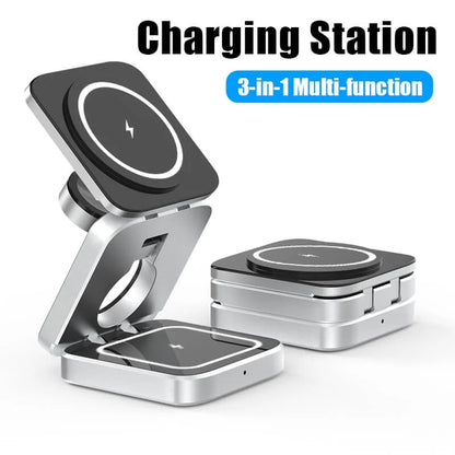 3 in 1 Folding Wireless Charging Station 1