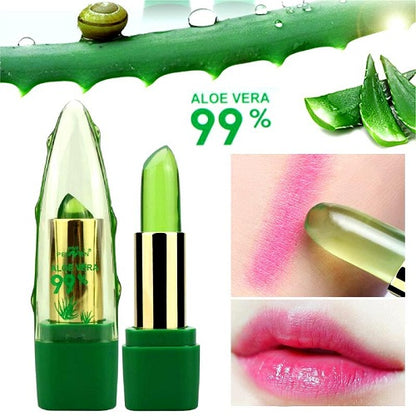 Natural Aloe Vera Temperature Color-Changing Lip Balm 1