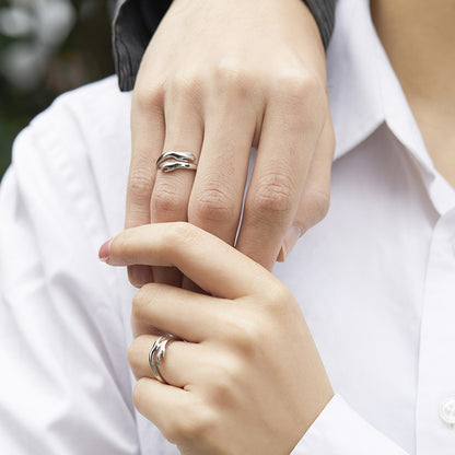 Couple Hug Ring 1