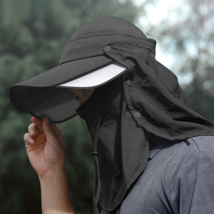 Side Border Light Sunscreen Fishing Hat 1
