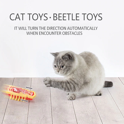 Amazing Robot Bug Toy For Cats 1