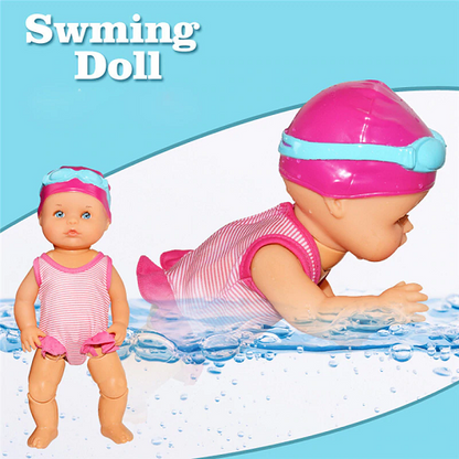 Electric waterproof swimming doll 1