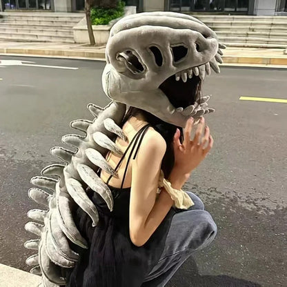 Wearable Dino Plush Backpack Costume 1