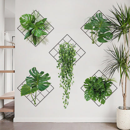 3D Green Plant Wall Sticker 1
