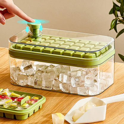 One Click Ice Cube Tray 1