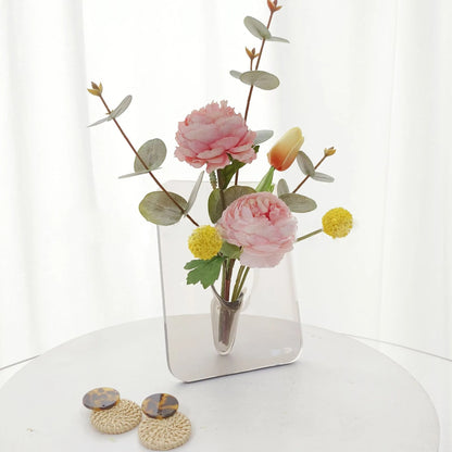 Photo Frame Shaped Clear Acrylic Flower Vase 1