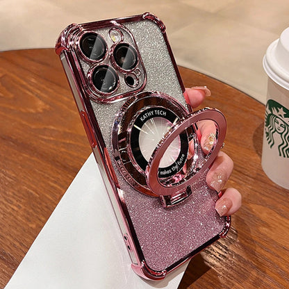 Shockproof Anti Drop Glitter Magsafe iPhone Case 1
