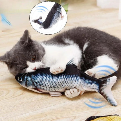 Realistic Fish Plush Toys for Cats 1