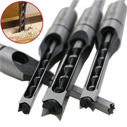 Hollow Chisel Mortise Drill Tool -  SET OF 4 PCS 1