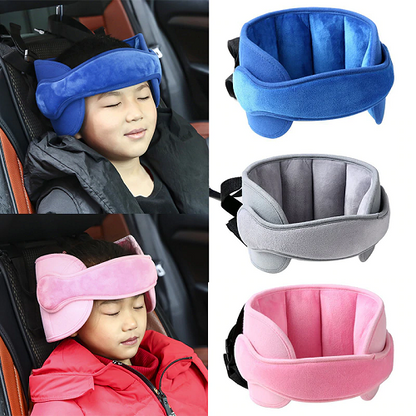 Kids Car Set Head Supporter with Adjustable Belt 1