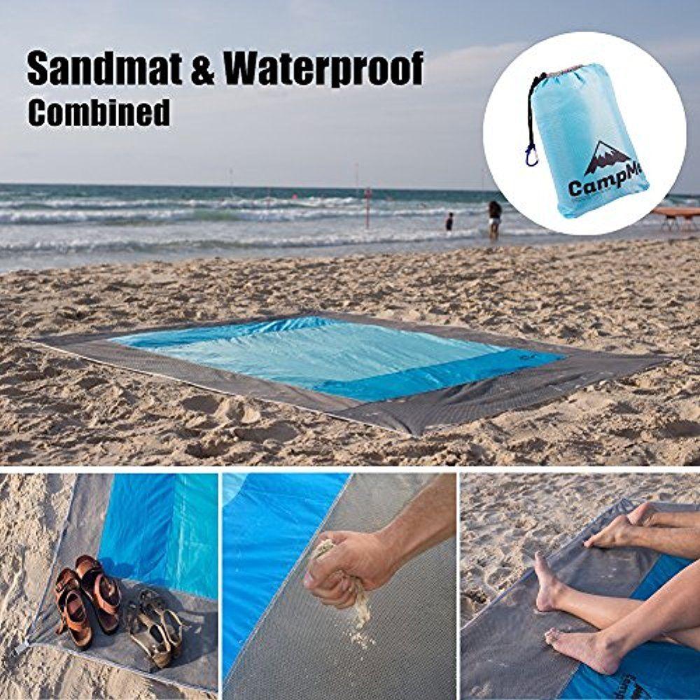 Sand Absorbing Beach Mat 1