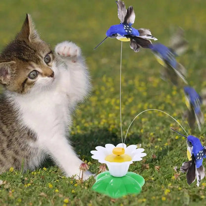 Electric Rotating Bird Teasing Cat Toy 1