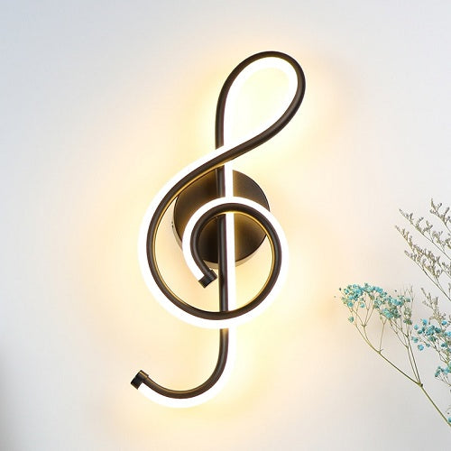 Treble Clef Wall Lamp 1