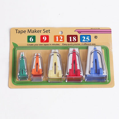 Sewing Bias Tape Makers (Set Of 4 Sizes) 1