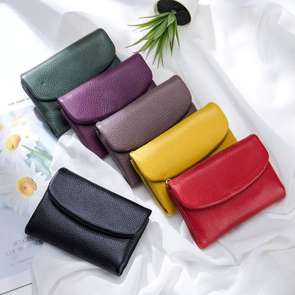 Unisex Pebble Leather Wallet 1