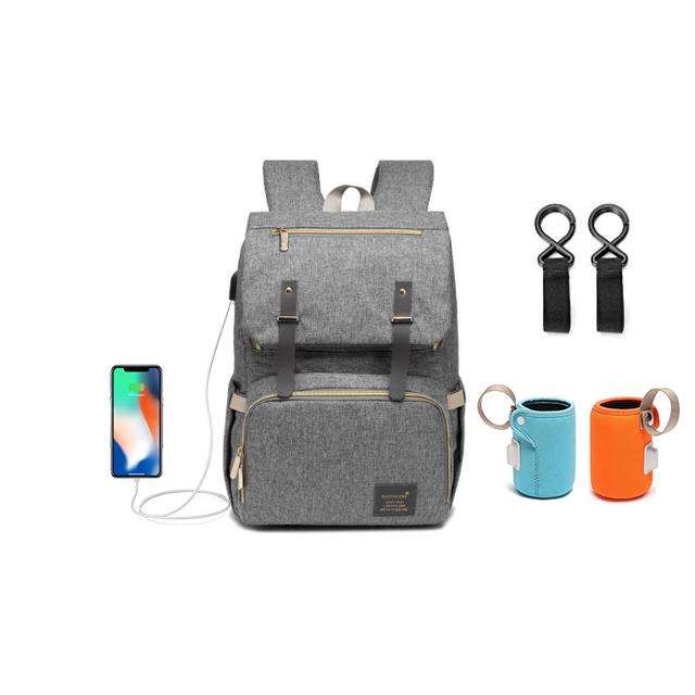 Usb Charger Laptop Diaper Bag 1