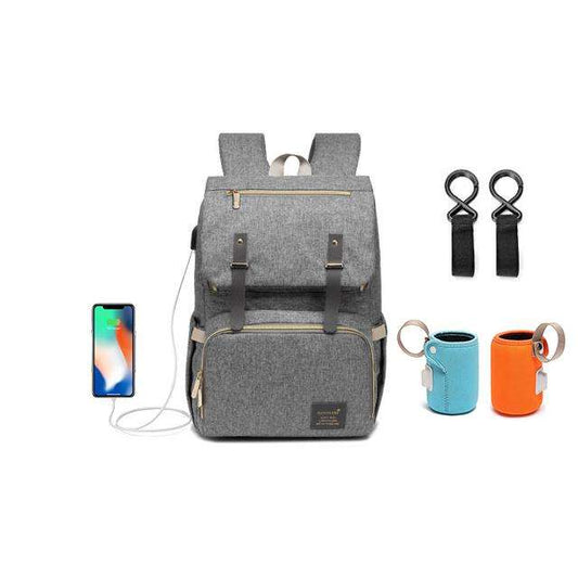 Usb Charger Laptop Diaper Bag 1